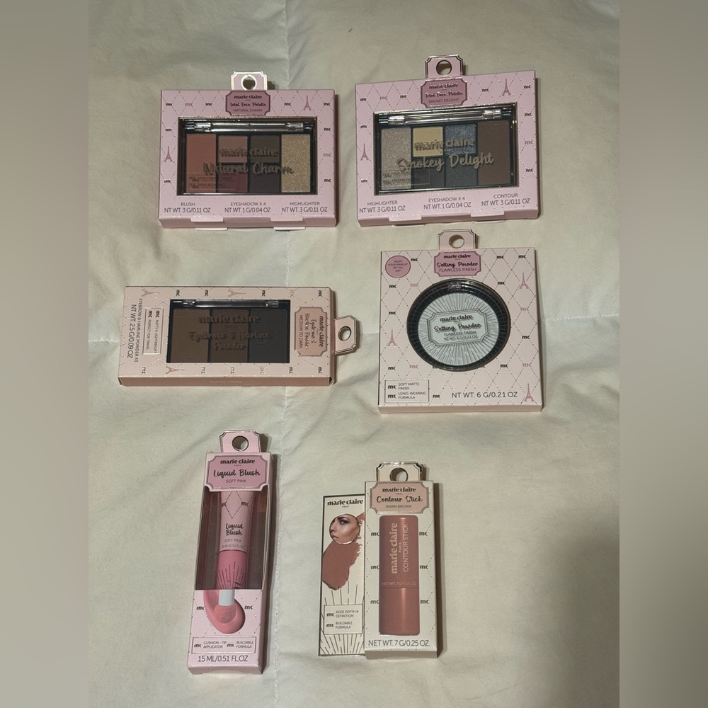 Marie Claire Makeup Bundle (New)